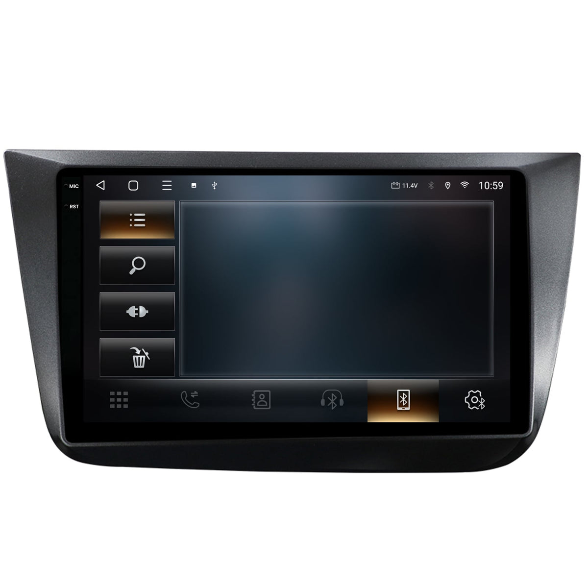 Navigatie 2K HUB64 Seat Altea/Toledo (2005-2012), 8GB RAM, Android, Octacore, Slot Sim 4G, DSP, GPS, Wi-FI, Carplay, Android Auto, USB, Bluetooth, Waze, Touchscreen, 9.5 Inch