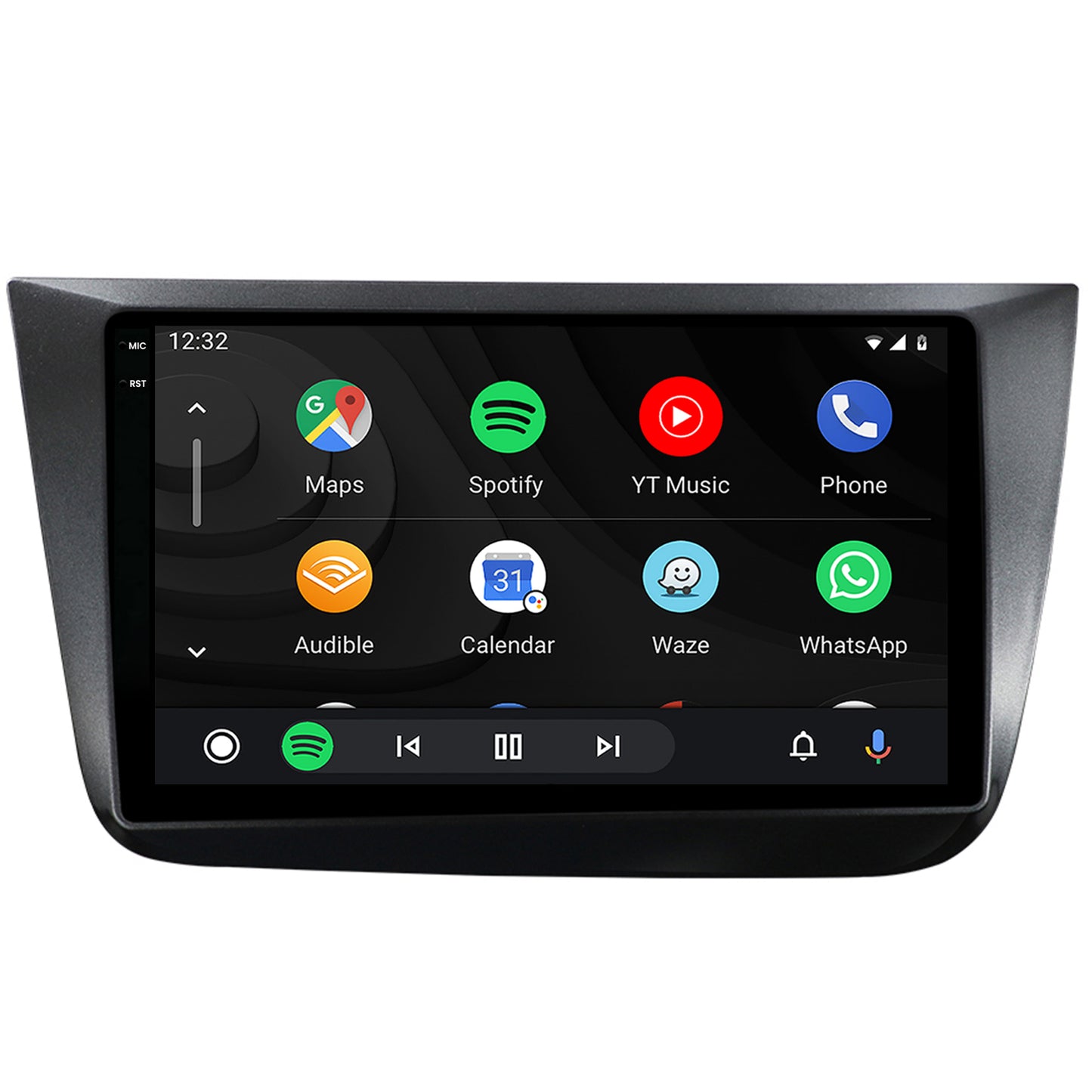 Navigatie 2K HUB64 Seat Altea/Toledo (2005-2012), 8GB RAM, Android, Octacore, Slot Sim 4G, DSP, GPS, Wi-FI, Carplay, Android Auto, USB, Bluetooth, Waze, Touchscreen, 9.5 Inch