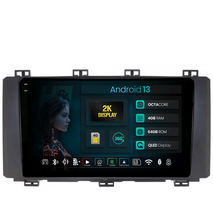 Navigatie 2K HUB64 Seat Ateca (2016-Prezent), 4GB RAM, Android, Octacore, Slot Sim 4G, DSP, GPS, Wi-FI, Carplay, Android Auto, USB, Bluetooth, Waze, Touchscreen, 9.5 Inch