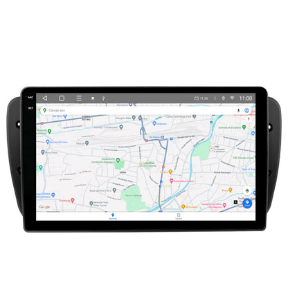 Navigatie 2K HUB64 Seat Ibiza (2009-2013), 4GB RAM, Android, Octacore, Slot Sim 4G, DSP, GPS, Wi-FI, Carplay, Android Auto, USB, Bluetooth, Waze, Touchscreen, 9.5 Inch