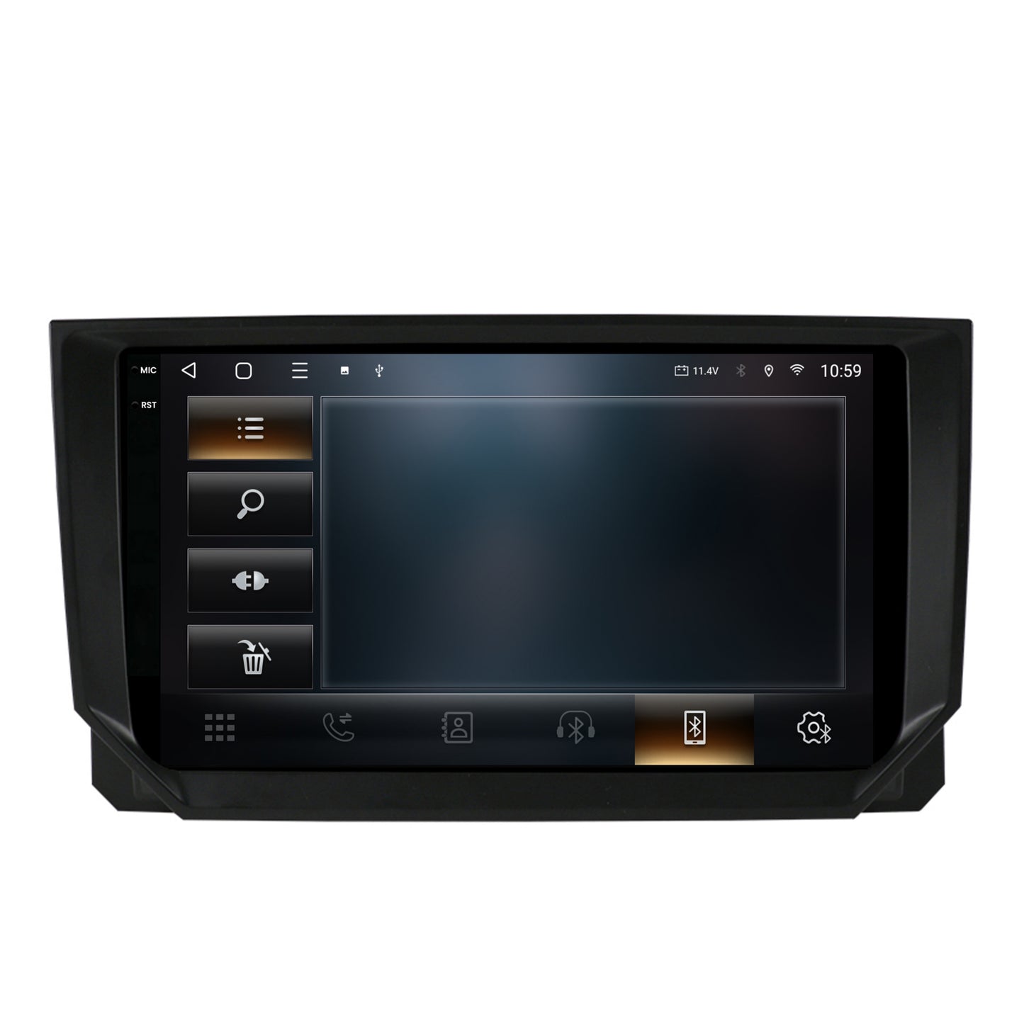 Navigatie 2K HUB64 Seat Ibiza / Arona (2017+), 4GB RAM, Android, Octacore, Slot Sim 4G, DSP, GPS, Wi-FI, Carplay, Android Auto, USB, Bluetooth, Waze, Touchscreen, 9.5 Inch