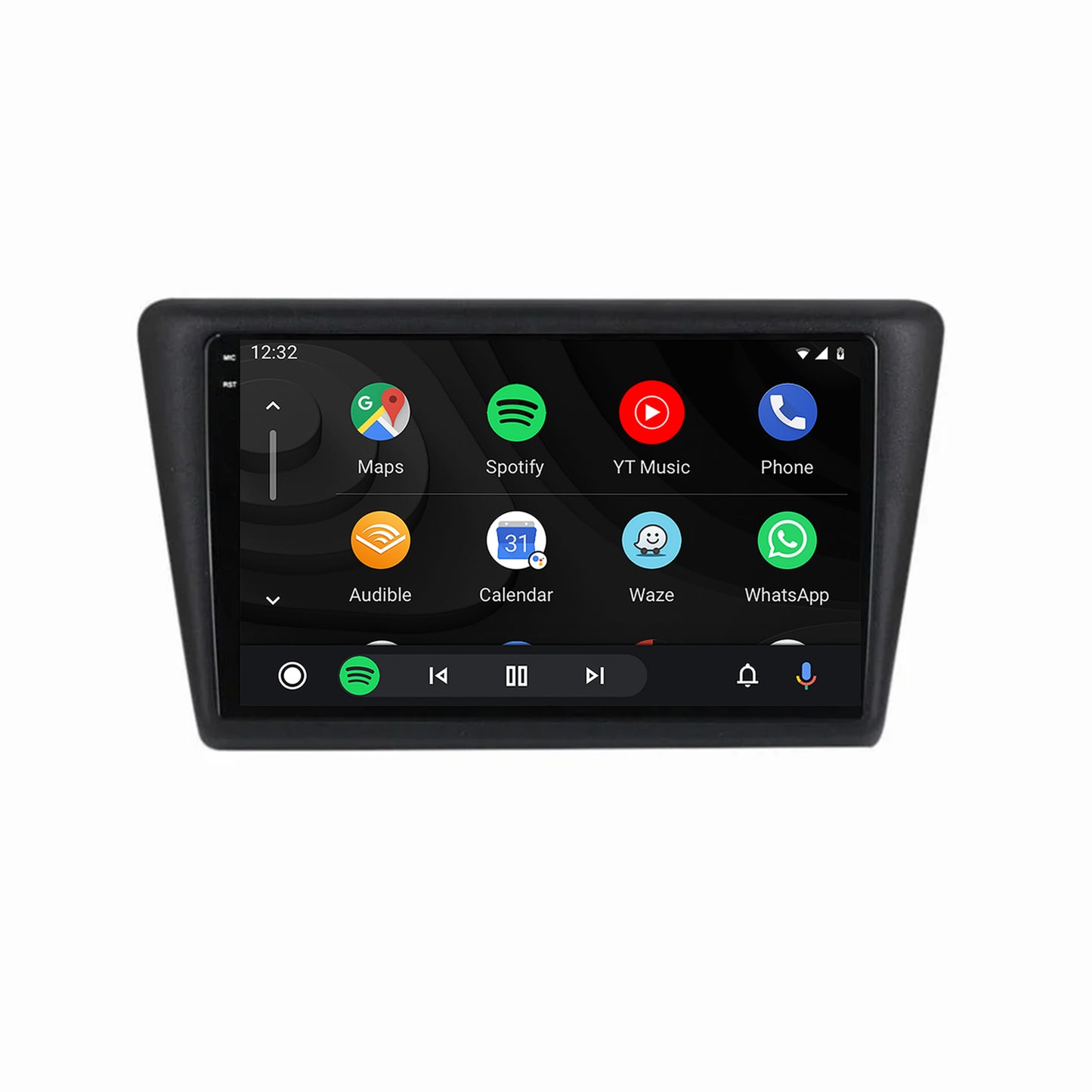 Navigatie 2K HUB64 Seat Toledo / Skoda Rapid (2012-2019), 8GB RAM, Android, Octacore, Slot Sim 4G, DSP, GPS, Wi-FI, Carplay, Android Auto, USB, Bluetooth, Waze, Touchscreen, 9.5 Inch