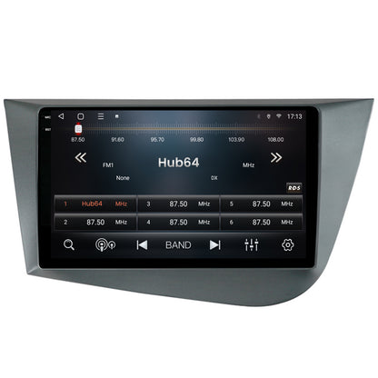 Navigatie 2K HUB64 Seat Leon (2005-2012), 8GB RAM, Android, Octacore, Slot Sim 4G, DSP, GPS, Wi-FI, Carplay, Android Auto, USB, Bluetooth, Waze, Touchscreen, 9.5 Inch