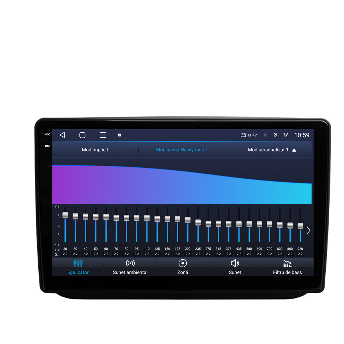 Navigatie 2K HUB64 Skoda Fabia (2007-2014), 8GB RAM, Android, Octacore, Slot Sim 4G, DSP, GPS, Wi-FI, Carplay, Android Auto, USB, Bluetooth, Waze, Touchscreen, 10.36 Inch