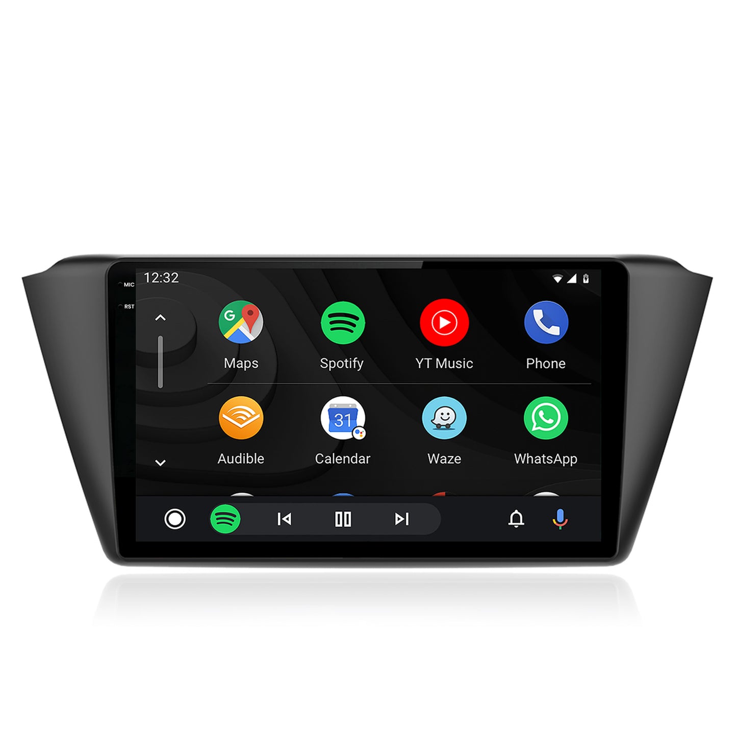 Navigatie 2K HUB64 Skoda Fabia (2015+), 4GB RAM, Android, Octacore, Slot Sim 4G, DSP, GPS, Wi-FI, Carplay, Android Auto, USB, Bluetooth, Waze, Touchscreen, 9.5 Inch