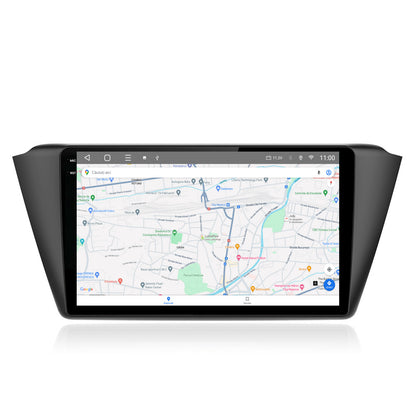 Navigatie 2K HUB64 Skoda Fabia (2015+), 8GB RAM, Android, Octacore, Slot Sim 4G, DSP, GPS, Wi-FI, Carplay, Android Auto, USB, Bluetooth, Waze, Touchscreen, 9.5 Inch