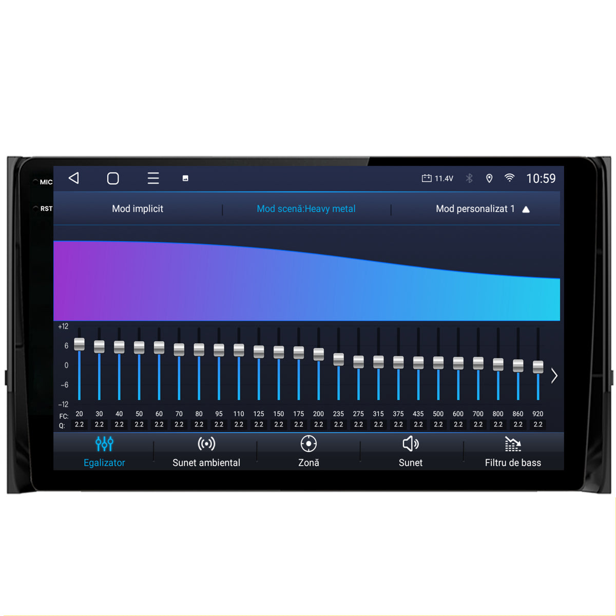 Navigatie 2K HUB64 Skoda Kodiaq, 8GB RAM, Android, Octacore, Slot Sim 4G, DSP, GPS, Wi-FI, Carplay, Android Auto, USB, Bluetooth, Waze, Touchscreen, 10.36 Inch