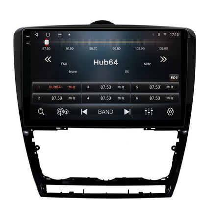 Navigatie 2K HUB64 Skoda Octavia 2, 8GB RAM, Android, Octacore, Slot Sim 4G, DSP, GPS, Wi-FI, Carplay, Android Auto, USB, Bluetooth, Waze, Touchscreen, 10.36 Inch
