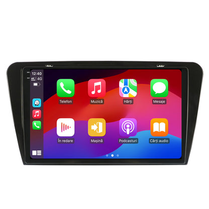 Navigatie 2K HUB64 Skoda Octavia 3 (2013-2018), 4GB RAM, Android, Octacore, Slot Sim 4G, DSP, GPS, Wi-FI, Carplay, Android Auto, USB, Bluetooth, Waze, Touchscreen, 10.36 Inch