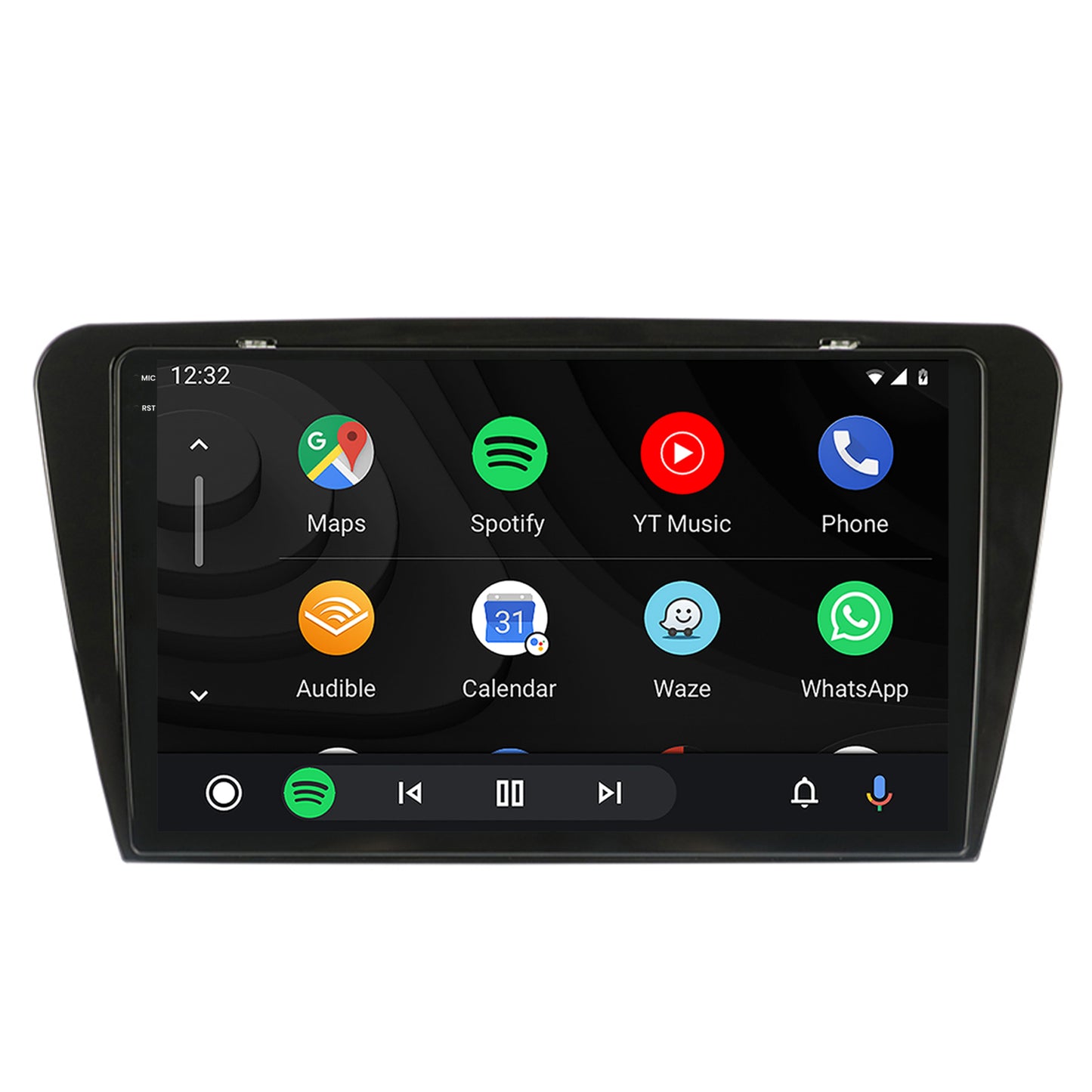Navigatie 2K HUB64 Skoda Octavia 3 (2013-2018), 4GB RAM, Android, Octacore, Slot Sim 4G, DSP, GPS, Wi-FI, Carplay, Android Auto, USB, Bluetooth, Waze, Touchscreen, 10.36 Inch