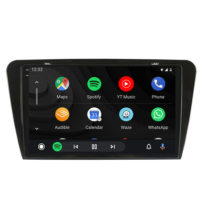 Navigatie 2K HUB64 Skoda Octavia 3 (2013-2018), 4GB RAM, Android, Octacore, Slot Sim 4G, DSP, GPS, Wi-FI, Carplay, Android Auto, USB, Bluetooth, Waze, Touchscreen, 10.36 Inch