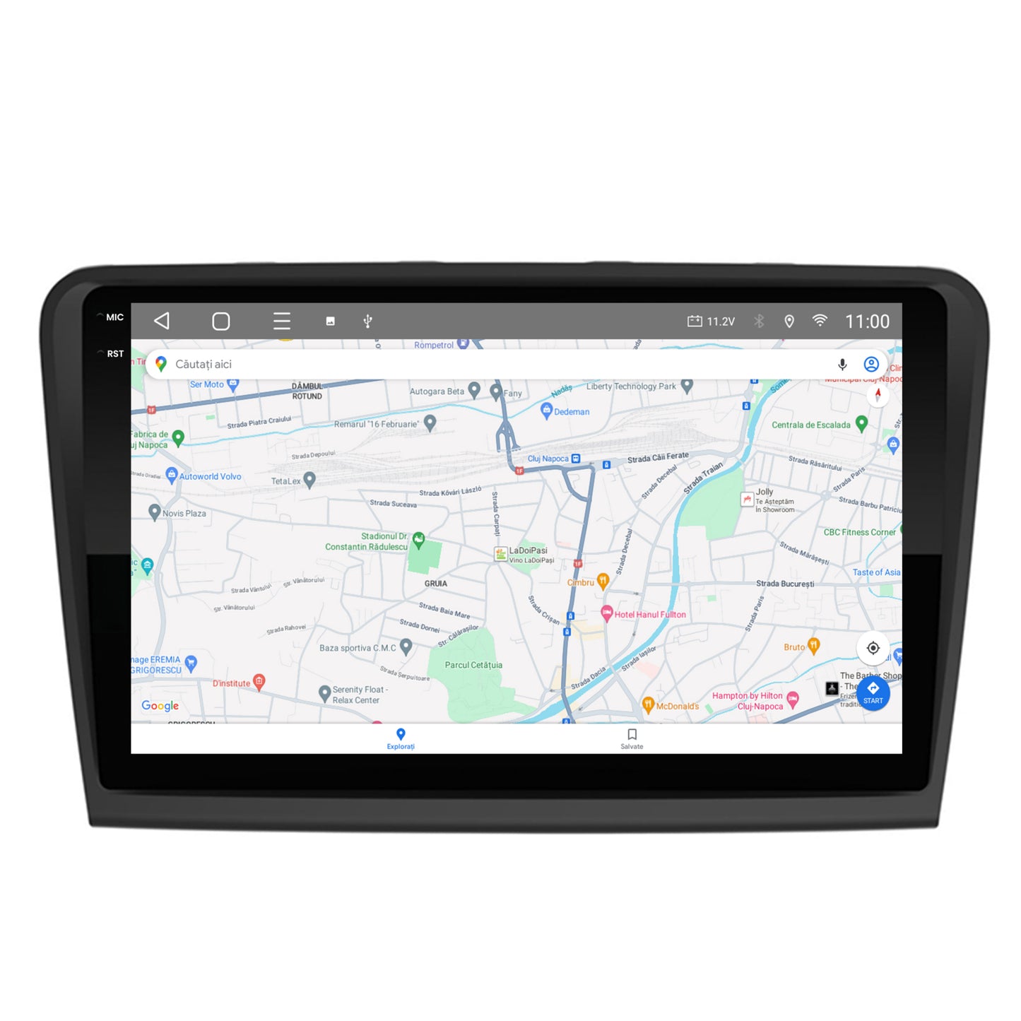 Navigatie 2K HUB64 Skoda Octavia 3 (2013-2018), 8GB RAM, Android, Octacore, Slot Sim 4G, DSP, GPS, Wi-FI, Carplay, Android Auto, USB, Bluetooth, Waze, Touchscreen, 10.36 Inch