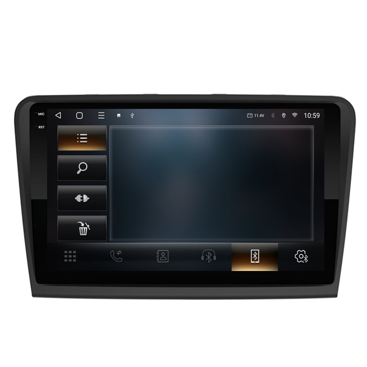 Navigatie 2K HUB64 Skoda Superb 2 (2008-2015), 4GB RAM, Android, Octacore, Slot Sim 4G, DSP, GPS, Wi-FI, Carplay, Android Auto, USB, Bluetooth, Waze, Touchscreen, 10.36 Inch
