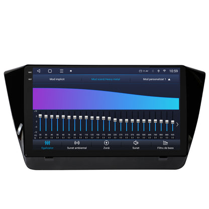 Navigatie 2K HUB64 Skoda Superb 3 (2015+), 8GB RAM, Android, Octacore, Slot Sim 4G, DSP, GPS, Wi-FI, Carplay, Android Auto, USB, Bluetooth, Waze, Touchscreen, 10.36 Inch