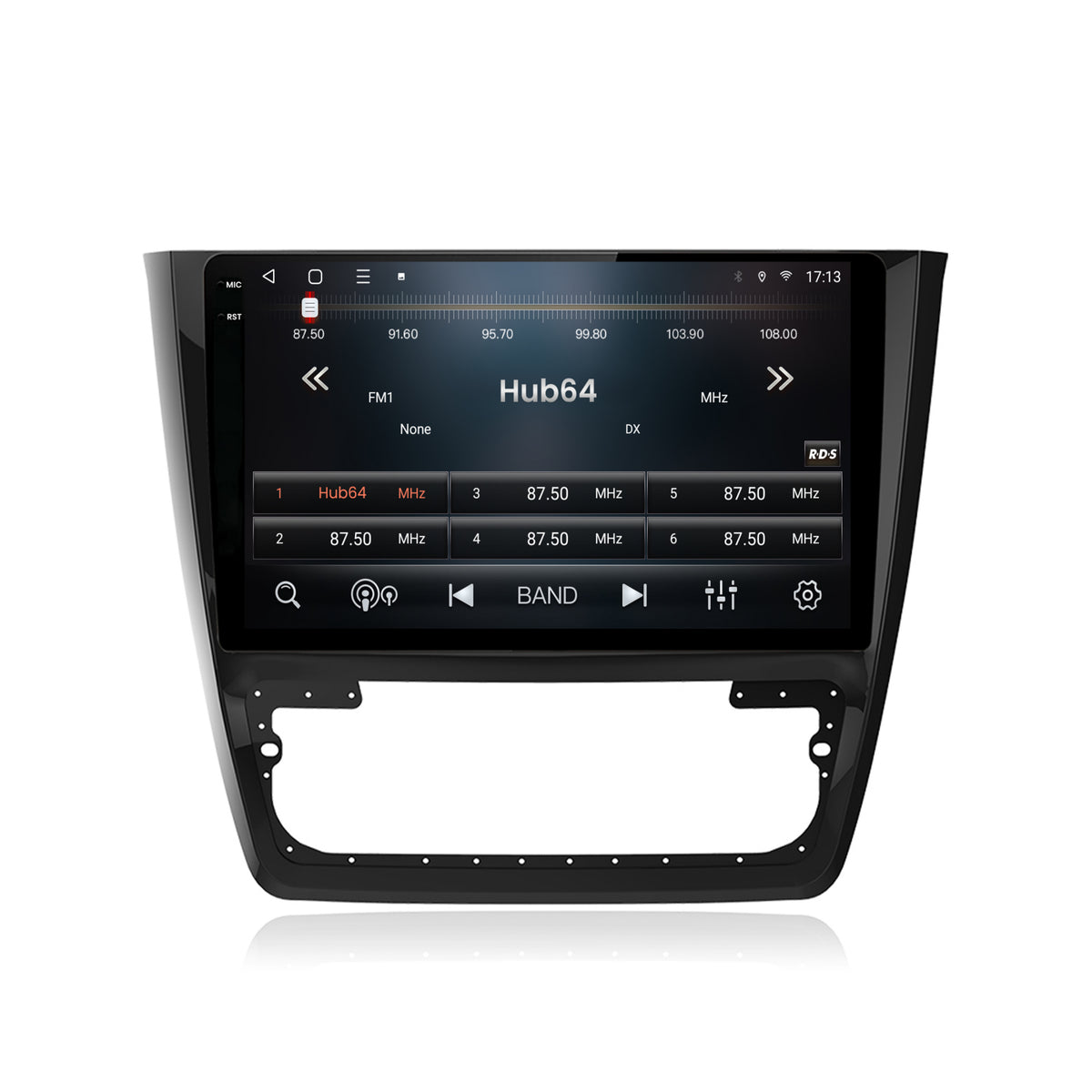 Navigatie 2K HUB64 Skoda Yeti, 8GB RAM, Android, Octacore, Slot Sim 4G, DSP, GPS, Wi-FI, Carplay, Android Auto, USB, Bluetooth, Waze, Touchscreen, 10.36 Inch