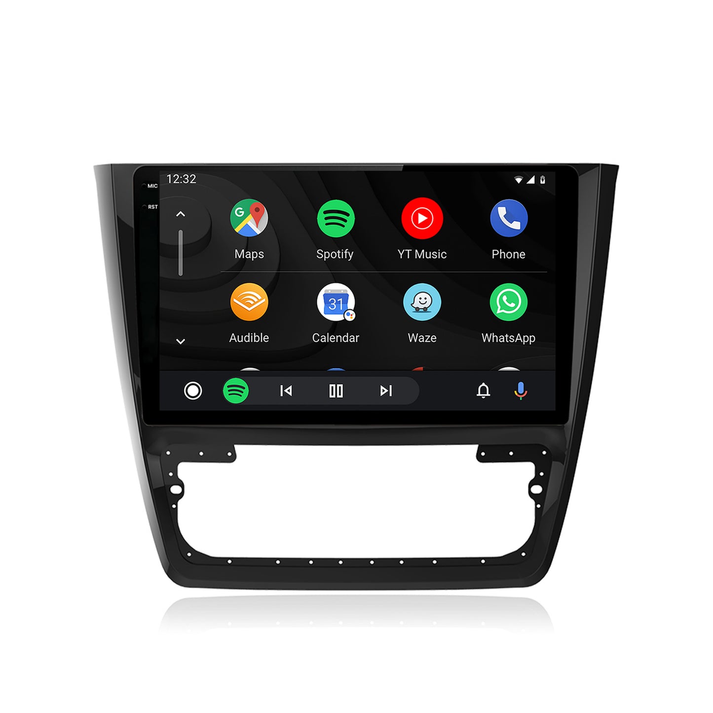 Navigatie 2K HUB64 Skoda Yeti, 8GB RAM, Android, Octacore, Slot Sim 4G, DSP, GPS, Wi-FI, Carplay, Android Auto, USB, Bluetooth, Waze, Touchscreen, 10.36 Inch