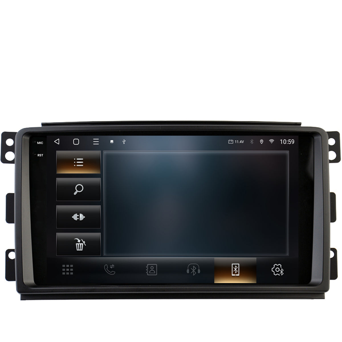 Navigatie 2K HUB64 Smart For Two (2007-2010), 8GB RAM, Android, Octacore, Slot Sim 4G, DSP, GPS, Wi-FI, Carplay, Android Auto, USB, Bluetooth, Waze, Touchscreen, 9.5 Inch