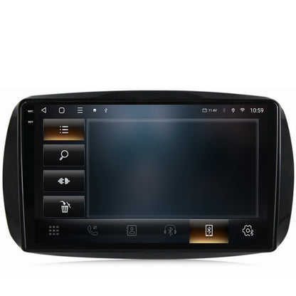 Navigatie 2K HUB64 Smart For Two (2016-Prezent), 8GB RAM, Android, Octacore, Slot Sim 4G, DSP, GPS, Wi-FI, Carplay, Android Auto, USB, Bluetooth, Waze, Touchscreen, 9.5 Inch