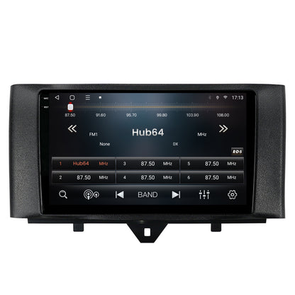 Navigatie 2K HUB64 Smart Fortwo (2010-2015), 4GB RAM, Android, Octacore, Slot Sim 4G, DSP, GPS, Wi-FI, Carplay, Android Auto, USB, Bluetooth, Waze, Touchscreen, 9.5 Inch