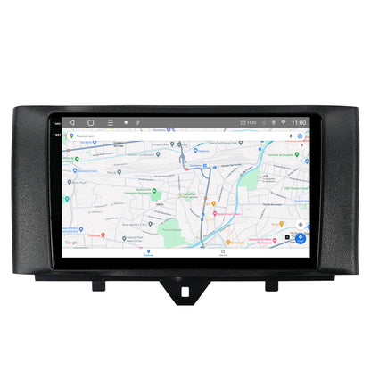 Navigatie 2K HUB64 Smart Fortwo (2010-2015), 8GB RAM, Android, Octacore, Slot Sim 4G, DSP, GPS, Wi-FI, Carplay, Android Auto, USB, Bluetooth, Waze, Touchscreen, 9.5 Inch