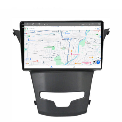 Navigatie 2K HUB64 Ssangyong Korando (2013-2019), 4GB RAM, Android, Octacore, Slot Sim 4G, DSP, GPS, Wi-FI, Carplay, Android Auto, USB, Bluetooth, Waze, Touchscreen, 9.5 Inch