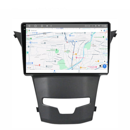 Navigatie 2K HUB64 Ssangyong Korando (2013-2019), 8GB RAM, Android, Octacore, Slot Sim 4G, DSP, GPS, Wi-FI, Carplay, Android Auto, USB, Bluetooth, Waze, Touchscreen, 9.5 Inch