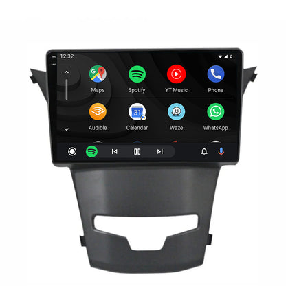 Navigatie 2K HUB64 Ssangyong Korando (2013-2019), 8GB RAM, Android, Octacore, Slot Sim 4G, DSP, GPS, Wi-FI, Carplay, Android Auto, USB, Bluetooth, Waze, Touchscreen, 9.5 Inch