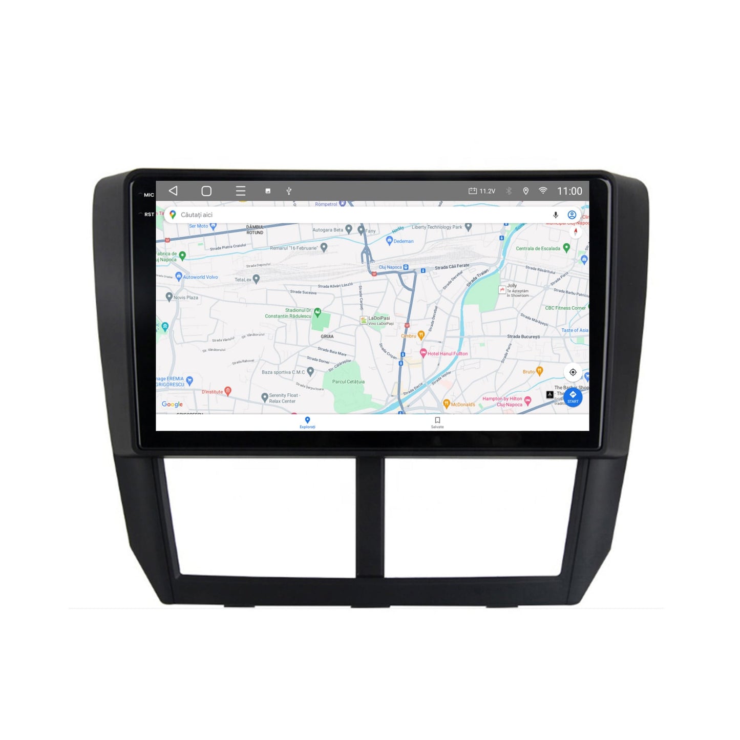 Navigatie 2K HUB64 Subaru Forester (2007-2013), 4GB RAM, Android, Octacore, Slot Sim 4G, DSP, GPS, Wi-FI, Carplay, Android Auto, USB, Bluetooth, Waze, Touchscreen, 9.5 Inch