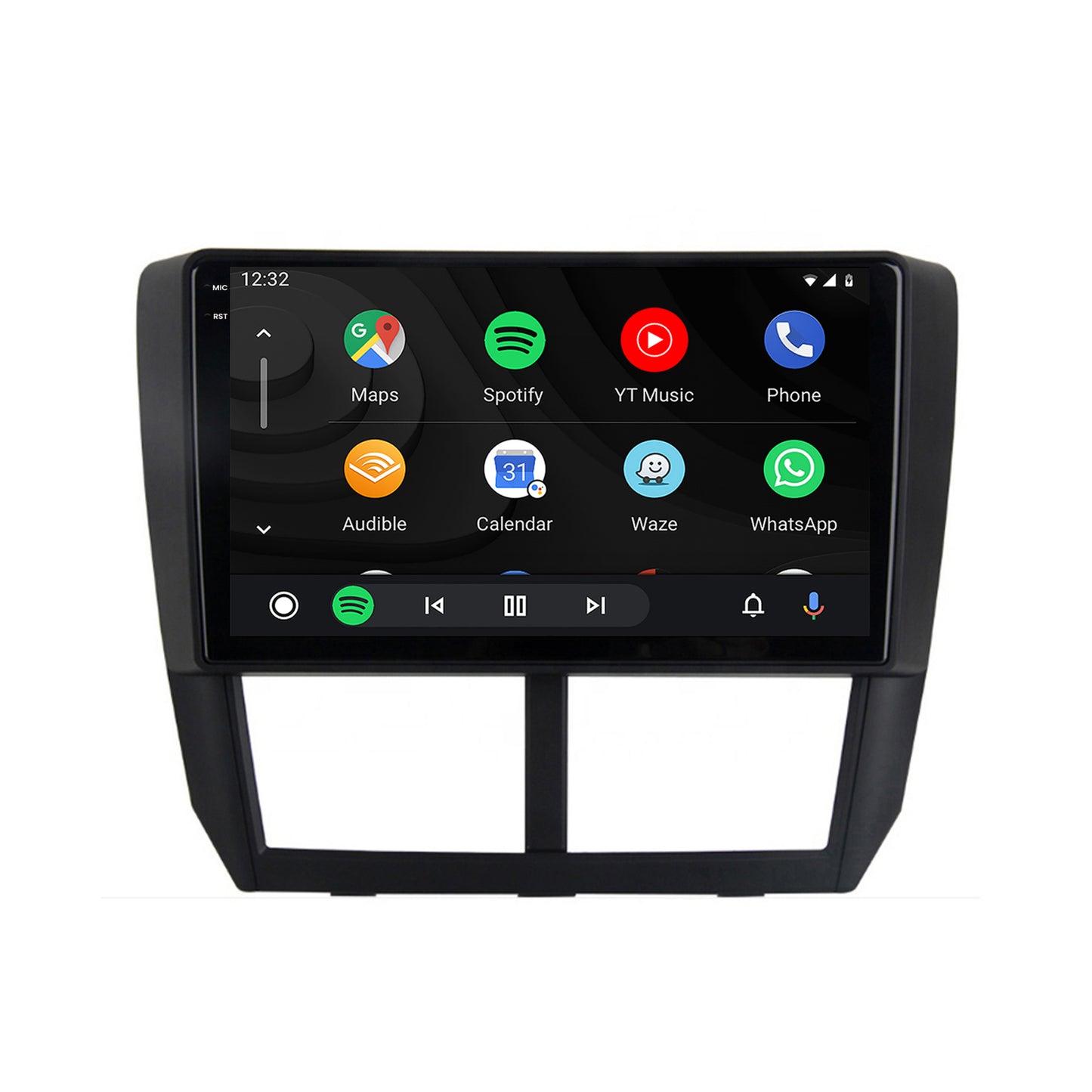 Navigatie 2K HUB64 Subaru Forester (2007-2013), 4GB RAM, Android, Octacore, Slot Sim 4G, DSP, GPS, Wi-FI, Carplay, Android Auto, USB, Bluetooth, Waze, Touchscreen, 9.5 Inch
