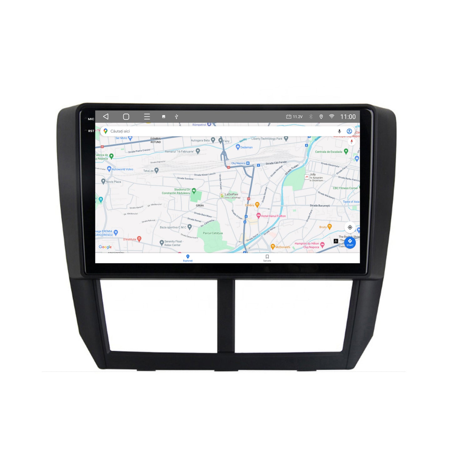 Navigatie 2K HUB64 Subaru Forester (2007-2013), 8GB RAM, Android, Octacore, Slot Sim 4G, DSP, GPS, Wi-FI, Carplay, Android Auto, USB, Bluetooth, Waze, Touchscreen, 9.5 Inch
