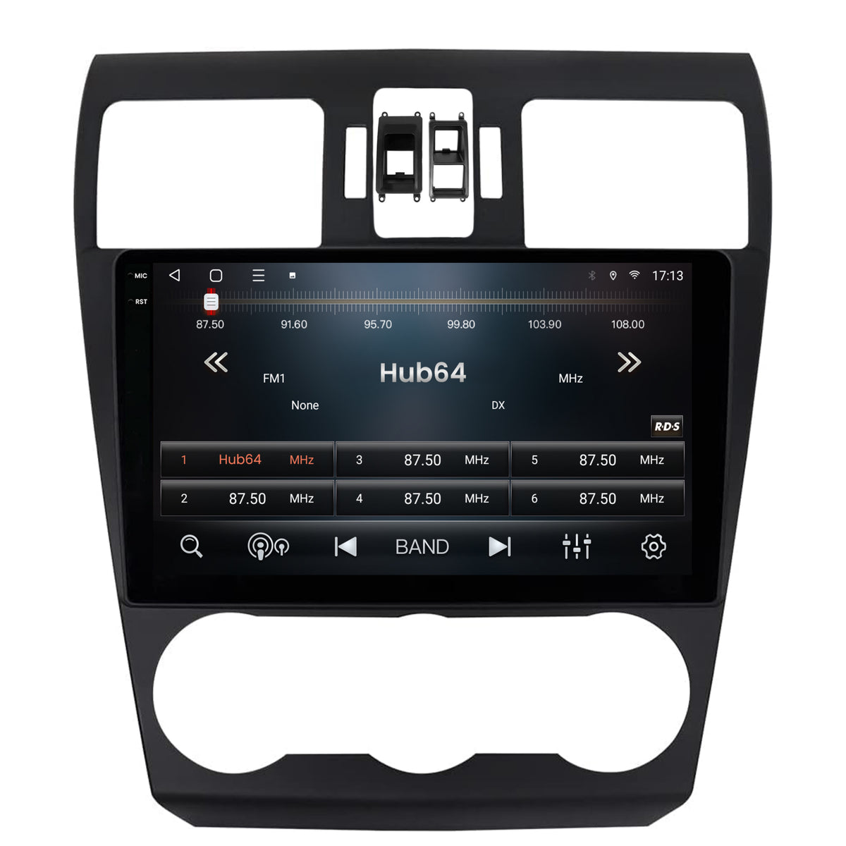 Navigatie 2K HUB64 Subaru Forester (2012-2018), 4GB RAM, Android, Octacore, Slot Sim 4G, DSP, GPS, Wi-FI, Carplay, Android Auto, USB, Bluetooth, Waze, Touchscreen, 9.5 Inch