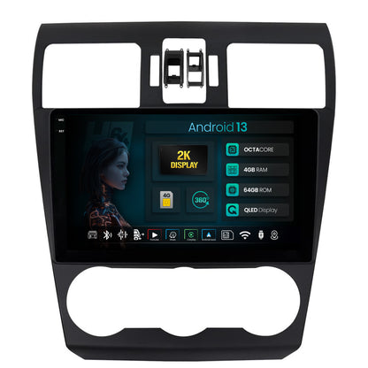 Navigatie 2K HUB64 Subaru Forester (2012-2018), 4GB RAM, Android, Octacore, Slot Sim 4G, DSP, GPS, Wi-FI, Carplay, Android Auto, USB, Bluetooth, Waze, Touchscreen, 9.5 Inch