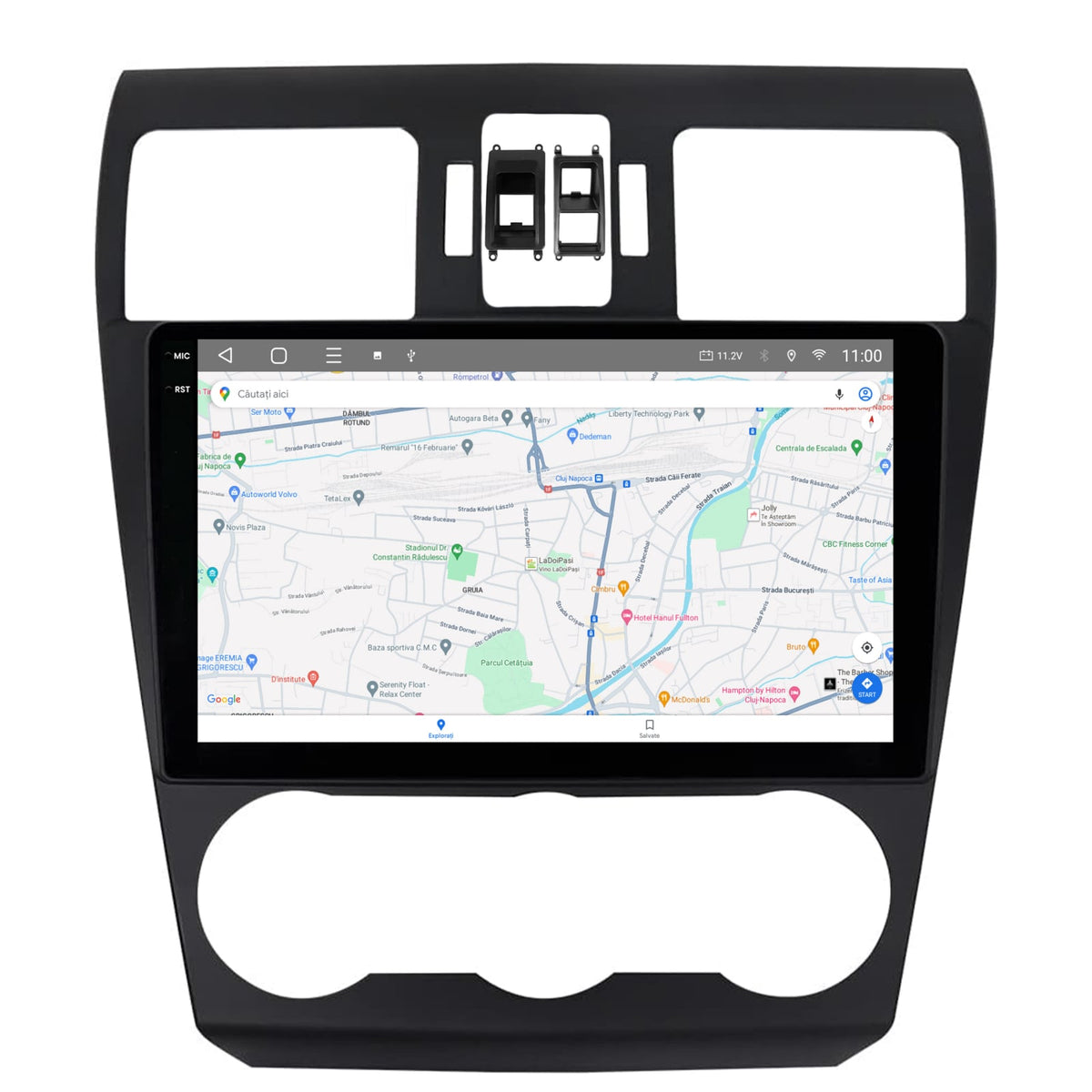 Navigatie 2K HUB64 Subaru Forester (2012-2018), 4GB RAM, Android, Octacore, Slot Sim 4G, DSP, GPS, Wi-FI, Carplay, Android Auto, USB, Bluetooth, Waze, Touchscreen, 9.5 Inch