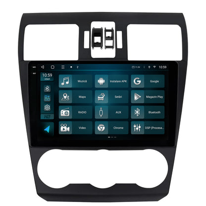 Navigatie 2K HUB64 Subaru Forester (2012-2018), 8GB RAM, Android, Octacore, Slot Sim 4G, DSP, GPS, Wi-FI, Carplay, Android Auto, USB, Bluetooth, Waze, Touchscreen, 9.5 Inch