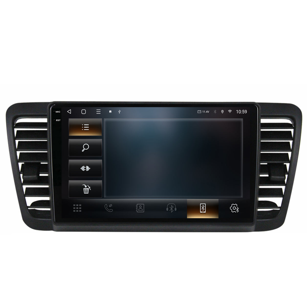 Navigatie 2K HUB64 Subaru Legacy (2004-2010), 4GB RAM, Android, Octacore, Slot Sim 4G, DSP, GPS, Wi-FI, Carplay, Android Auto, USB, Bluetooth, Waze, Touchscreen, 9.5 Inch