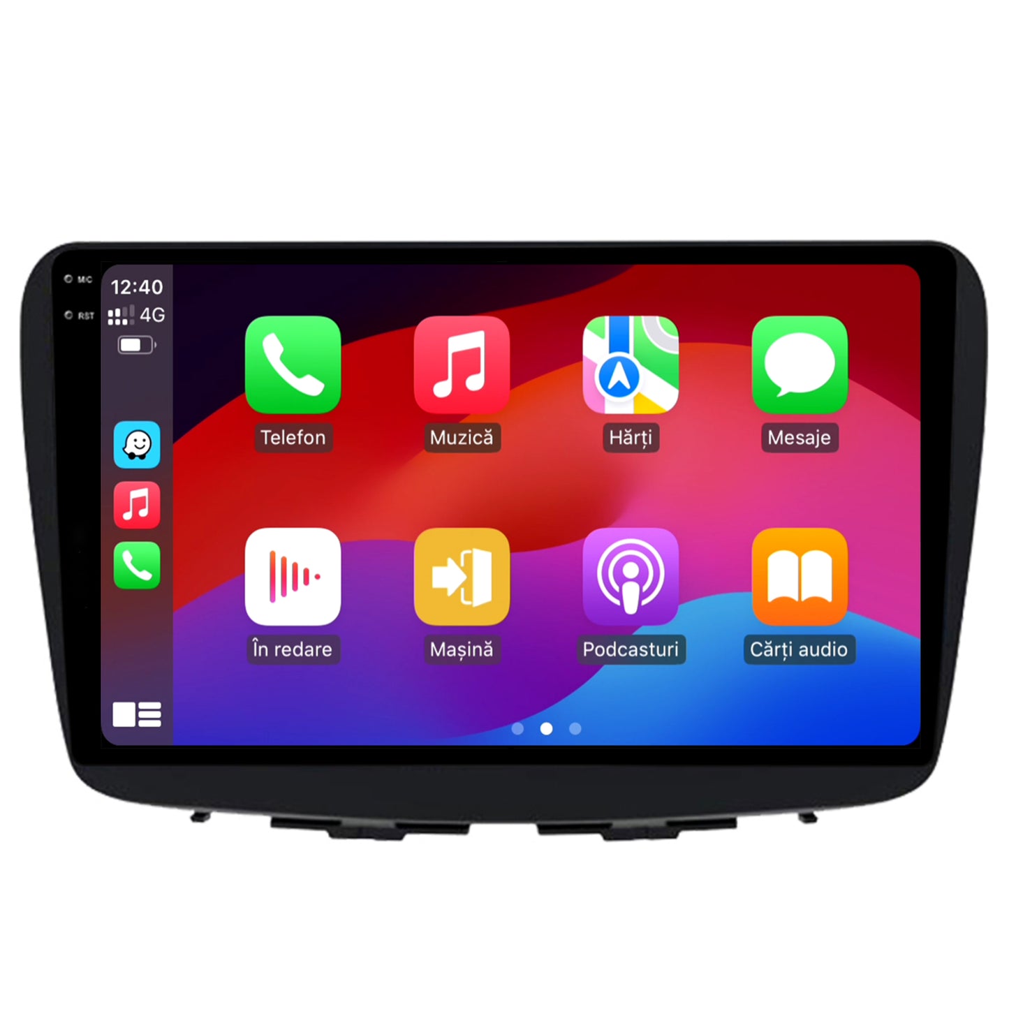 Navigatie 2K HUB64 Suzuki Baleno, 4GB RAM, Android, Octacore, Slot Sim 4G, DSP, GPS, Wi-FI, Carplay, Android Auto, USB, Bluetooth, Waze, Touchscreen, 9.5 Inch