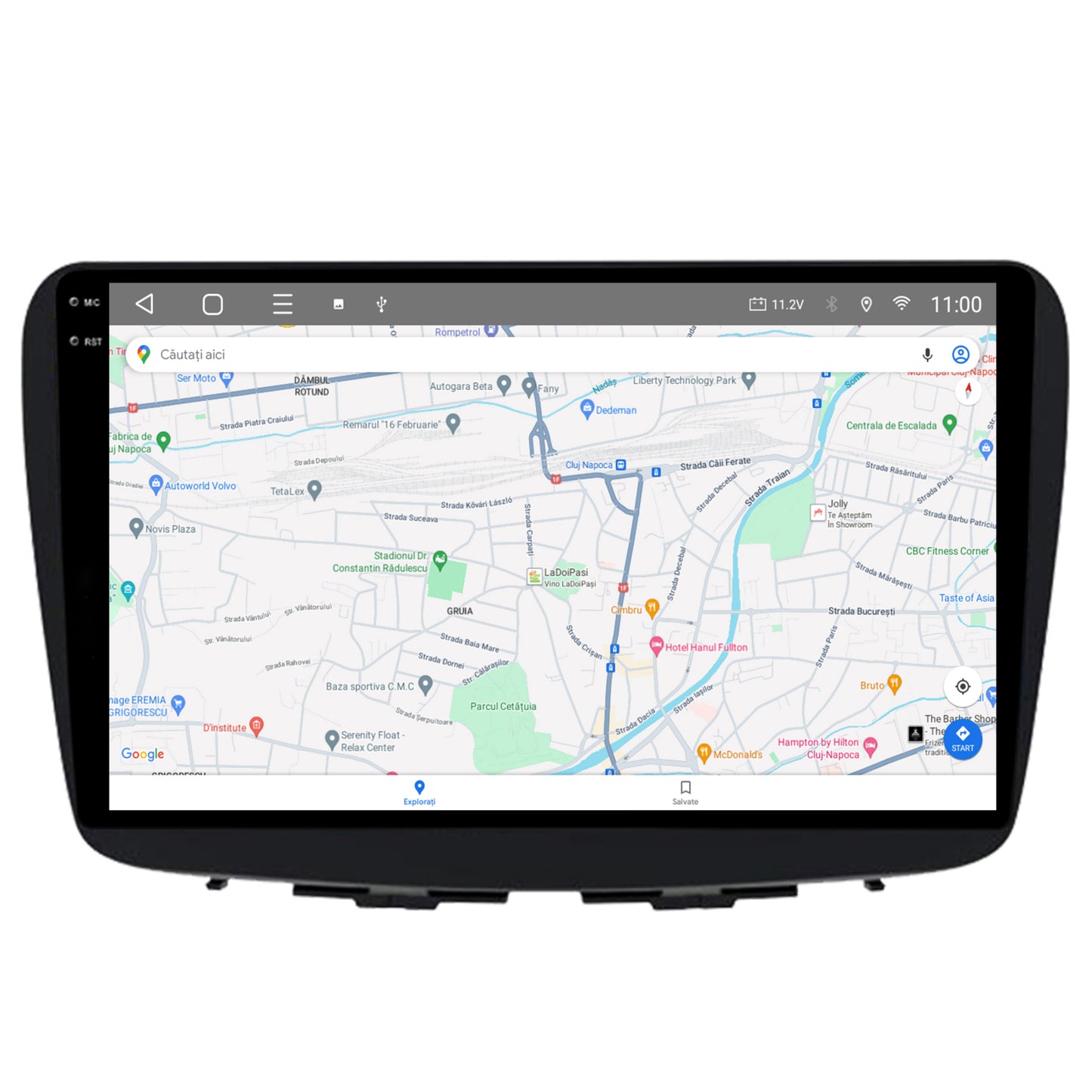 Navigatie 2K HUB64 Suzuki Baleno, 4GB RAM, Android, Octacore, Slot Sim 4G, DSP, GPS, Wi-FI, Carplay, Android Auto, USB, Bluetooth, Waze, Touchscreen, 9.5 Inch