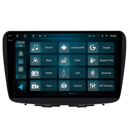 Navigatie 2K HUB64 Suzuki Baleno, 4GB RAM, Android, Octacore, Slot Sim 4G, DSP, GPS, Wi-FI, Carplay, Android Auto, USB, Bluetooth, Waze, Touchscreen, 9.5 Inch
