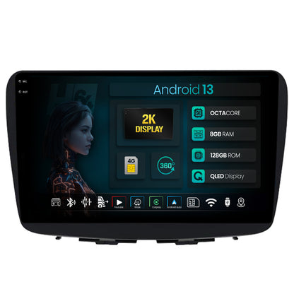 Navigatie 2K HUB64 Suzuki Baleno, 8GB RAM, Android, Octacore, Slot Sim 4G, DSP, GPS, Wi-FI, Carplay, Android Auto, USB, Bluetooth, Waze, Touchscreen, 9.5 Inch