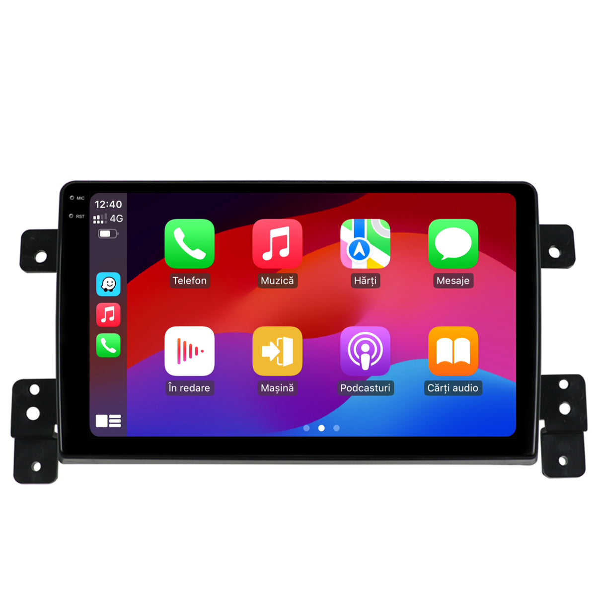 Navigatie 2K HUB64 Suzuki Grand Vitara (2005-2015), 4GB RAM, Android, Octacore, Slot Sim 4G, DSP, GPS, Wi-FI, Carplay, Android Auto, USB, Bluetooth, Waze, Touchscreen, 9.5 Inch
