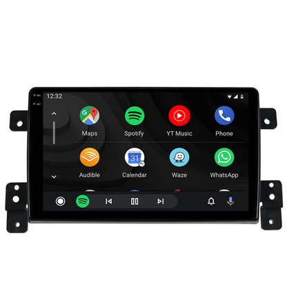 Navigatie 2K HUB64 Suzuki Grand Vitara (2005-2015), 4GB RAM, Android, Octacore, Slot Sim 4G, DSP, GPS, Wi-FI, Carplay, Android Auto, USB, Bluetooth, Waze, Touchscreen, 9.5 Inch