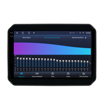 Navigatie 2K HUB64 Suzuki Ignis (2016+), 4GB RAM, Android, Octacore, Slot Sim 4G, DSP, GPS, Wi-FI, Carplay, Android Auto, USB, Bluetooth, Waze, Touchscreen, 9.5 Inch