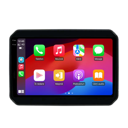 Navigatie 2K HUB64 Suzuki Ignis (2016+), 8GB RAM, Android, Octacore, Slot Sim 4G, DSP, GPS, Wi-FI, Carplay, Android Auto, USB, Bluetooth, Waze, Touchscreen, 9.5 Inch