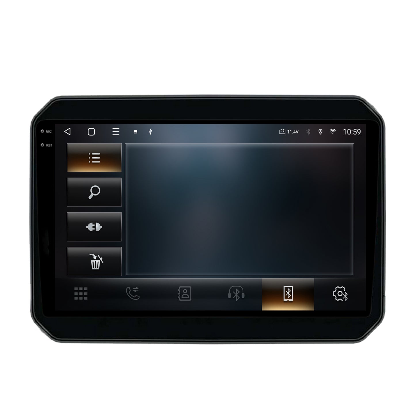 Navigatie 2K HUB64 Suzuki Ignis (2016+), 8GB RAM, Android, Octacore, Slot Sim 4G, DSP, GPS, Wi-FI, Carplay, Android Auto, USB, Bluetooth, Waze, Touchscreen, 9.5 Inch