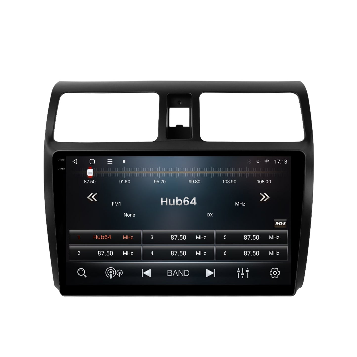 Navigatie 2K HUB64 Suzuki Swift (2003-2010), 8GB RAM, Android, Octacore, Slot Sim 4G, DSP, GPS, Wi-FI, Carplay, Android Auto, USB, Bluetooth, Waze, Touchscreen, 10.36 Inch