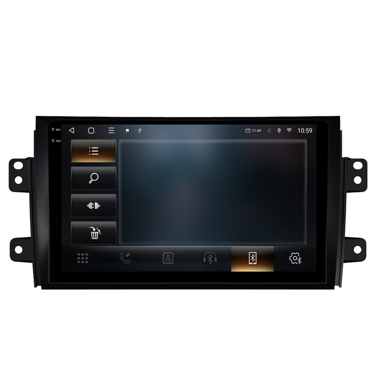 Navigatie 2K HUB64 Suzuki SX4 / Fiat Sedici, 4GB RAM, Android, Octacore, Slot Sim 4G, DSP, GPS, Wi-FI, Carplay, Android Auto, USB, Bluetooth, Waze, Touchscreen, 9.5 Inch