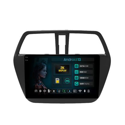 Navigatie 2K HUB64 Suzuki SX4 S-Cross (2014-2020), 8GB RAM, Android, Octacore, Slot Sim 4G, DSP, GPS, Wi-FI, Carplay, Android Auto, USB, Bluetooth, Waze, Touchscreen, 9.5 Inch