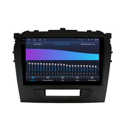 Navigatie 2K HUB64 Suzuki Vitara (2015+), 8GB RAM, Android, Octacore, Slot Sim 4G, DSP, GPS, Wi-FI, Carplay, Android Auto, USB, Bluetooth, Waze, Touchscreen, 9.5 Inch