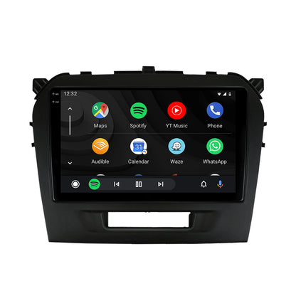 Navigatie 2K HUB64 Suzuki Vitara (2015+), 8GB RAM, Android, Octacore, Slot Sim 4G, DSP, GPS, Wi-FI, Carplay, Android Auto, USB, Bluetooth, Waze, Touchscreen, 9.5 Inch