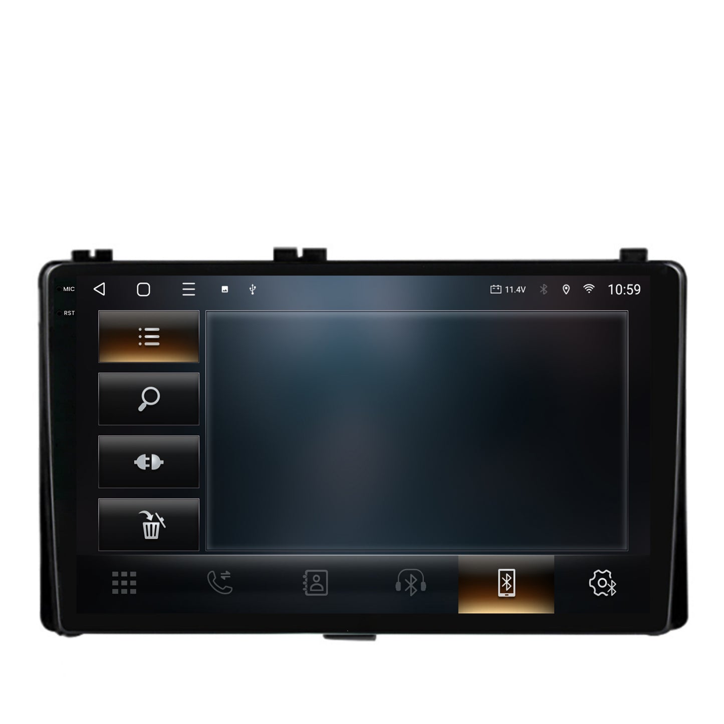 Navigatie 2K HUB64 Toyota Auris/ Corolla (2016+), 4GB RAM, Android, Octacore, Slot Sim 4G, DSP, GPS, Wi-FI, Carplay, Android Auto, USB, Bluetooth, Waze, Touchscreen, 9.5 Inch